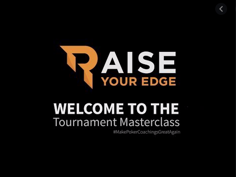 RYE: Tournament Masterclass (Apprentice edition)